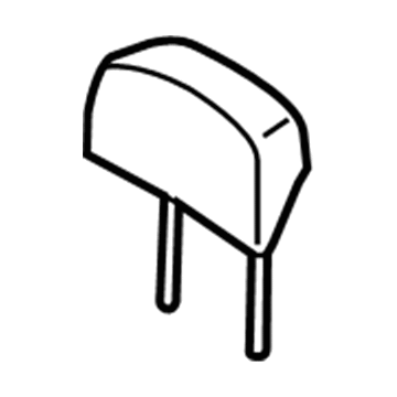 Hyundai 89700-3N500-WIR Headrest Assembly-Rear Seat