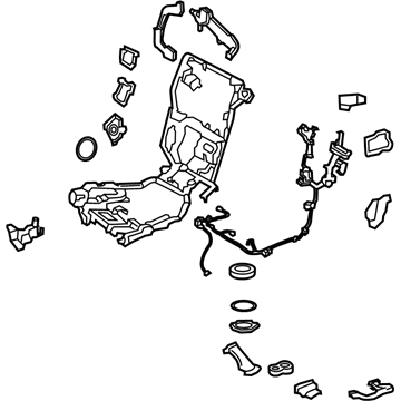 Hyundai 89600-3NDA0 Frame Assembly-Rear Seat Power, RH