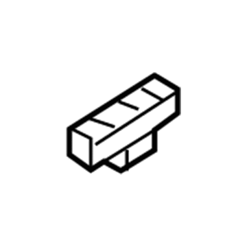 Ford -W717351-S424 Lower Trim Nut