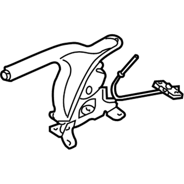 Hyundai 59710-2E000-DDC Lever Assembly-Parking Brake