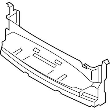 BMW 51-74-7-290-609 Air Duct, Bottom