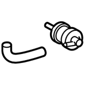 Lexus 17302-37010 Hose Sub-Assembly, Air