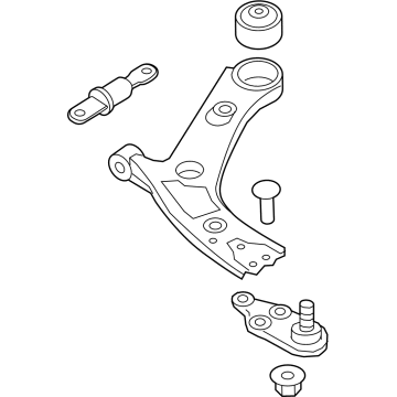 Hyundai 54500-N9000 ARM COMPLETE-FR LWR, LH