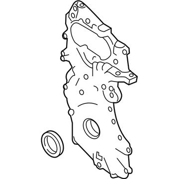 Nissan 13500-5NA1A Cover Assembly-Front, Timing Chain