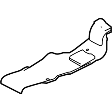 Lexus 77114-0E050 Plate, Fuel Tank Side