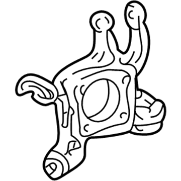 GM 19184272 Rear Suspension Knuckle