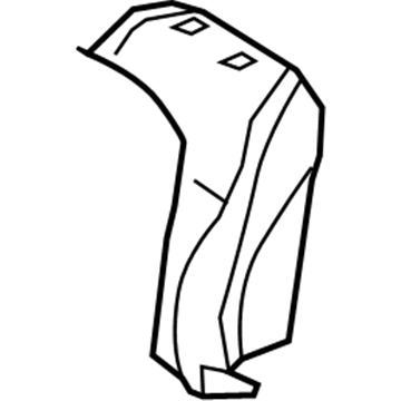Toyota 71551-48160 Seat Back Pad