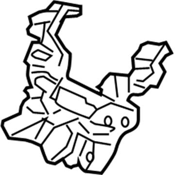 Acura 78519-SDB-A81 Plate, Hook