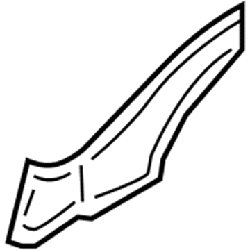 BMW 41-11-7-283-843 Frame Side Member, Inner Left