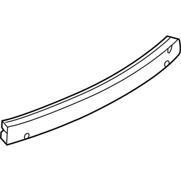 Nissan H5032-1KDDH Reinf In Rear Bumper