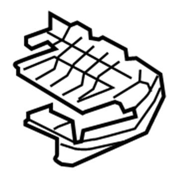 Toyota 76974-60021-A0 Under Cover