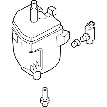 Infiniti 28910-7J110 Windshield Washer Tank Assembly
