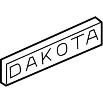 Mopar 55076518 Decal