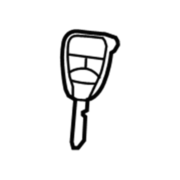 Mopar 5183349AC Key-Blank With Transmitter