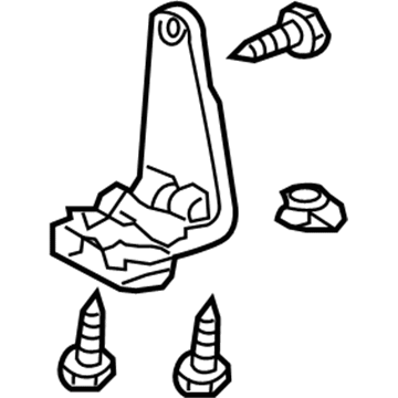 Honda 06100-TM8-A21 Leg Kit C, R. Headlight Mounting