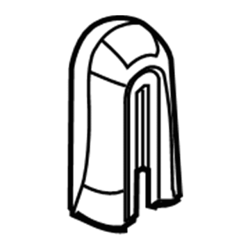 BMW 52-10-7-127-699 Cover, Headrest Left