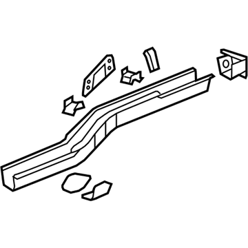 GM 25880307 Rear Rail Assembly