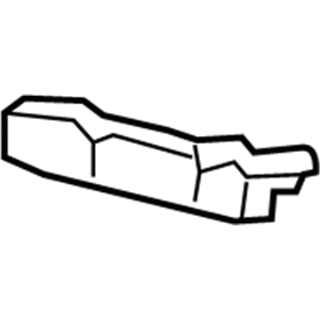 Honda 71193-TR0-A01 Spacer, R. FR. Bumper