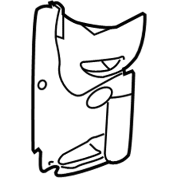 BMW 51-71-3-400-062 Air Duct Front Right