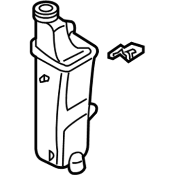 BMW 17-11-7-573-781 Coolant Expansion Tank Bottle Reservoir
