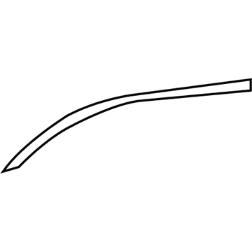 Hyundai 86360-38001 Tape-Front Door Black Sash, LH