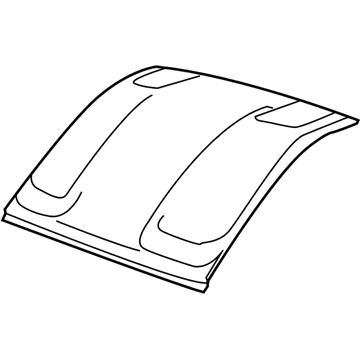Mopar 68527468AA ROOF-EXTERIOR BODY PANEL