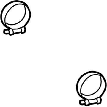 Honda 17315-6A0-A01 Band, Hose (D39)