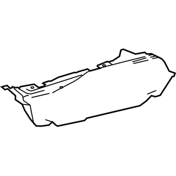 Lexus 77641-06030 Protector, Fuel Tank