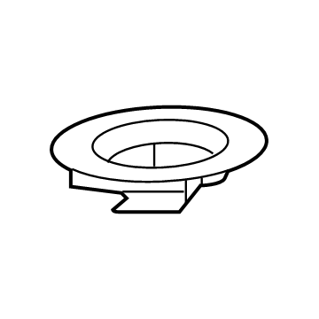 Acura 52402-TJB-A04 Rubber Spg, Rear Mt