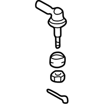 Hyundai 56820-25000 End Assembly-Tie Rod