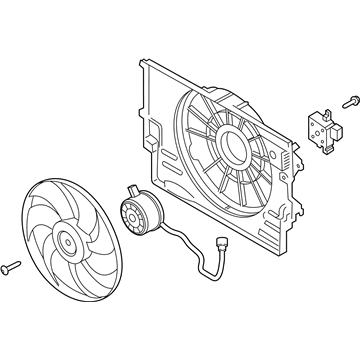 Kia 25380J3280 Blower Assembly