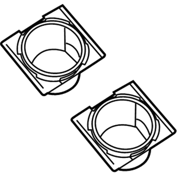 Mopar 68036054AA Holder-Console Mounted