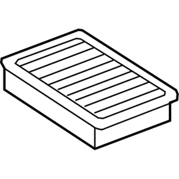 BMW 13-71-7-514-832 Air Filter Element