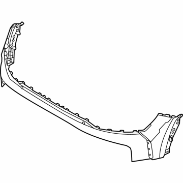 Kia 86510P1020 COVER-FR BUMPER