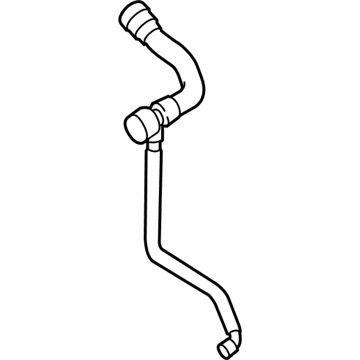 BMW 11-53-7-848-501 Upper Radiator Coolant Hose