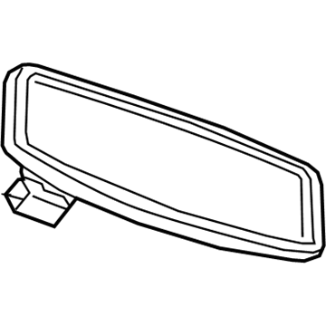 GM 13540313 Mirror Inside