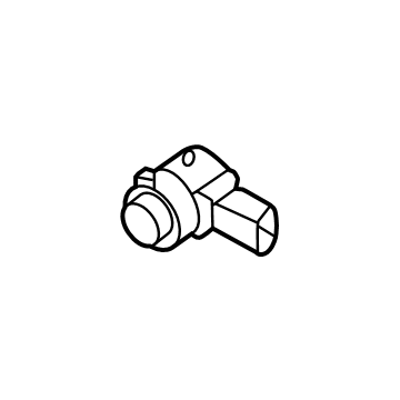 BMW 66-20-9-826-953 ULTRASONIC SENSOR, MINERAL W