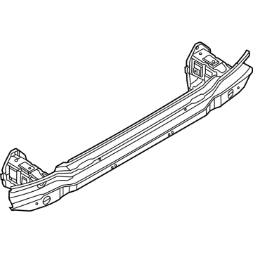 BMW 51-12-8-495-035 CARRIER, BUMPER REAR