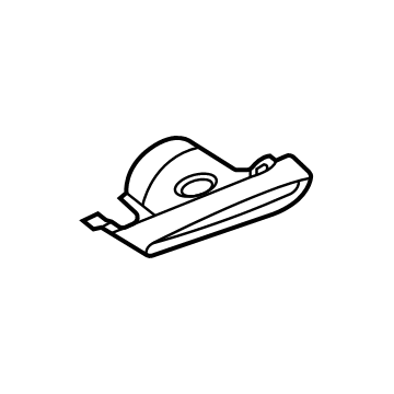 BMW 51-12-8-093-303 TRIM, EXHAUST END PIPE, LEFT