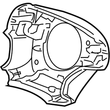 Honda 78518-SDA-A61ZA Cover, Body (Graphite Black)