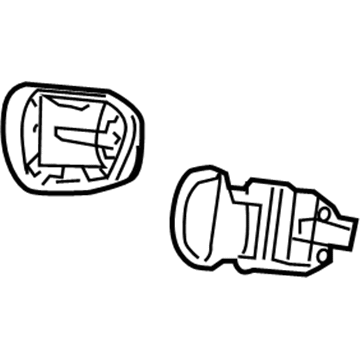 Honda 35890-SDA-A11ZA Switch Assy., Navigation Guide*NH167L* (GRAPHITE BLACK)