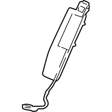 Lexus 73930-06110 Air Bag Assembly, RR Sea