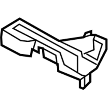 Nissan 84978-JM00A SPACER-Luggage Floor, RH