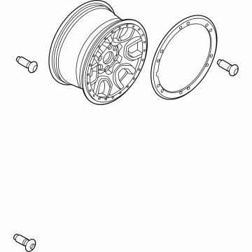 Ford N2DZ-1007-C WHEEL ASY