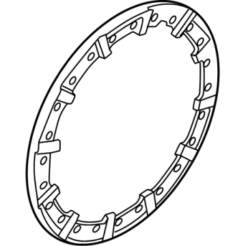 Ford NB3Z-1021-B RING - WHEEL TRIM