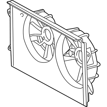Lexus 16912-20010 Shroud Sub-Assy, Fan