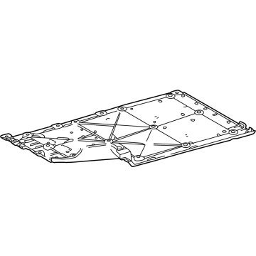 Toyota 58165-62010 Under Cover
