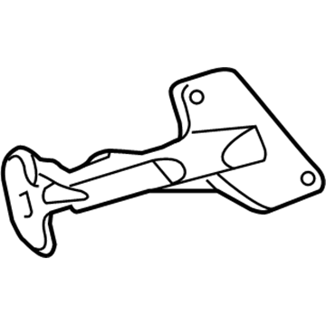 Mopar 4717606AC Handle-Rear Quarter Power