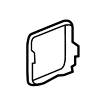 Lexus 67766-0E070-C0 Cover, Back Door Service Hole
