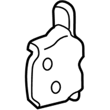 Honda 67410-SH0-A00ZZ Hinge A, Door